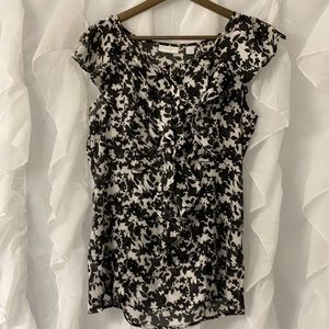 New York & Co Floral Blouse